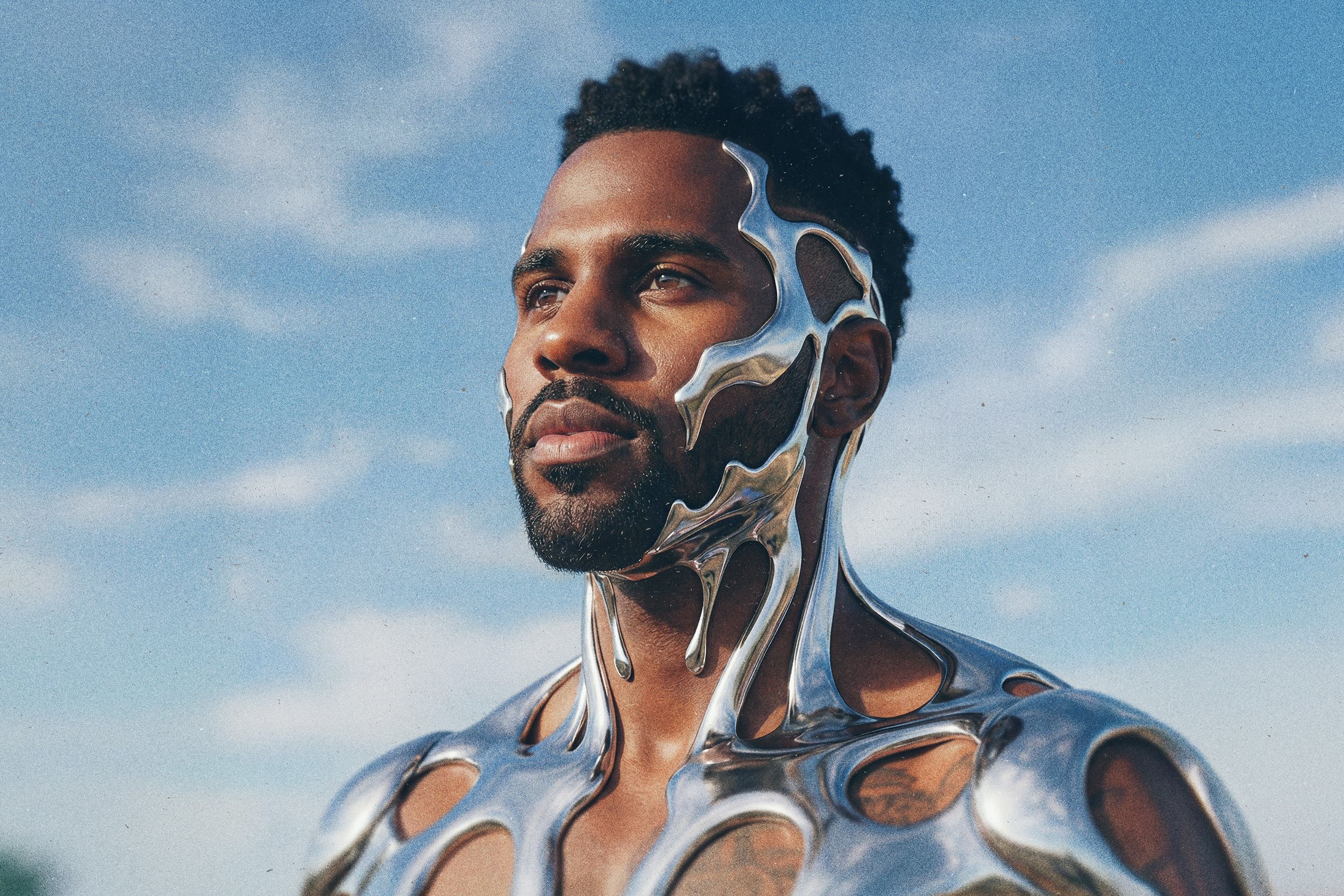 Jason Derulo med futuristisk sølv-look til Skive Festival 2026 på Strandtangen.